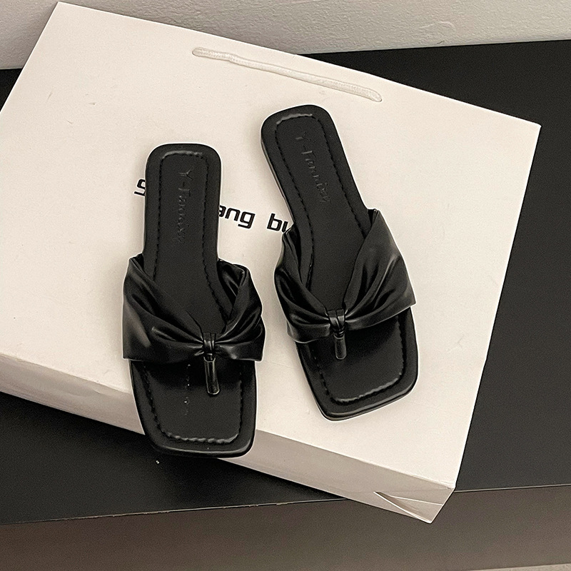 Fairy style casual multifunctional shoes women's beach sandals summer new French fashion outdoor flat shoes designer sandals