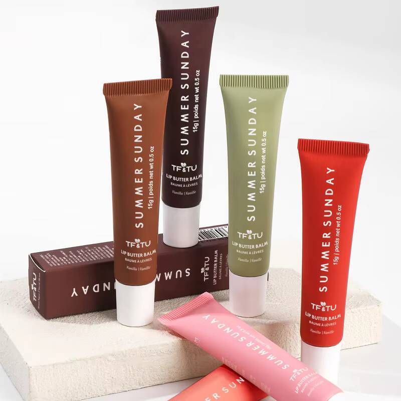 Summer Polypeptide Lipstick Butter Balm,Long Lasting Moisturizing Repair Gloss,Hydrating Care Conditioning Lip Plumper happy