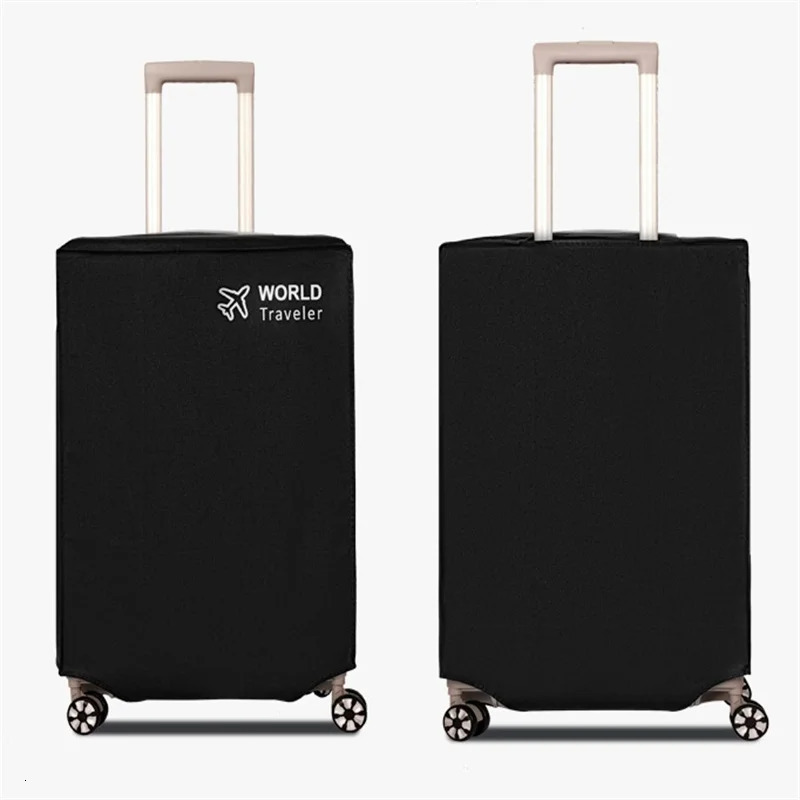 2024262830inch Black Antiscratch Luggage Protector Cover Nonwoven Dustproof Trolley Suitcase Wearresistant 250615