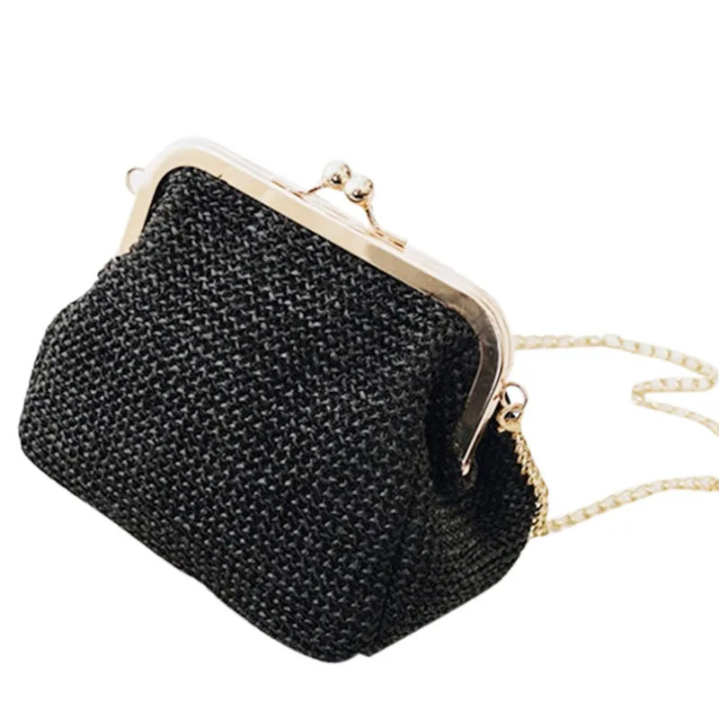 Small Crossbody Boho Bags For Women Evening Clutch Hasp Ladies Handbag Female Straw Beach Rattan Messenger Bag 250614
