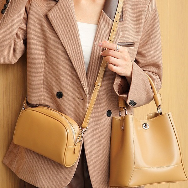 Free Shipping Large Capacity Mother-daughter Bag Spring Summer New Versatile Designer Bags Luxury Genuine Leather Handbag Soft Leather Women's Ba