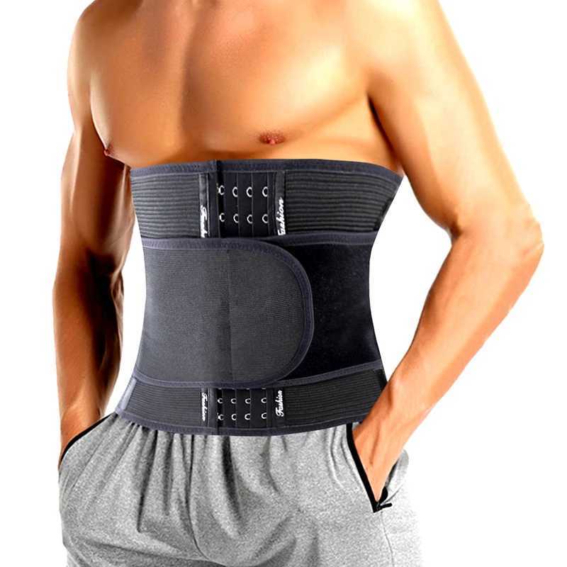 Slimming Waist Belt for Men Sports Strap Weight Loss Waist Trainer Cincher Fajas Girdles Corset Shapewear Wrap Slim Body Shaper W250616