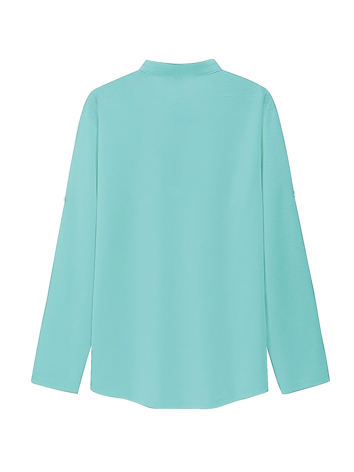 Mens designer polo t shirt mid-sleeved polo shirt Waffger casual loose stand-up collar button polo suit European code: S-3XL