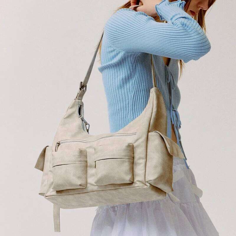 Women's Bags Designer Custom Initials Korean Casual Bags For Women Designer Handbag And Purse New In PU Multiple Pockets Underarm Shoulder