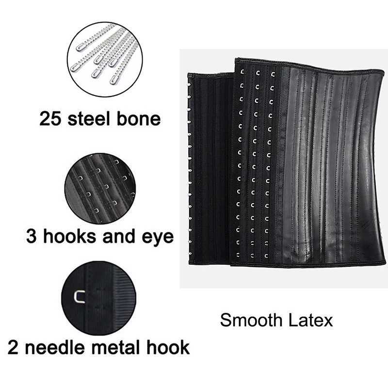 Fajas Colombian Body Shaper Girdles Men Modeling Strap Waist Trainer Fat Compression Belt Workout Shapewear Latex Cincher Corset W250616