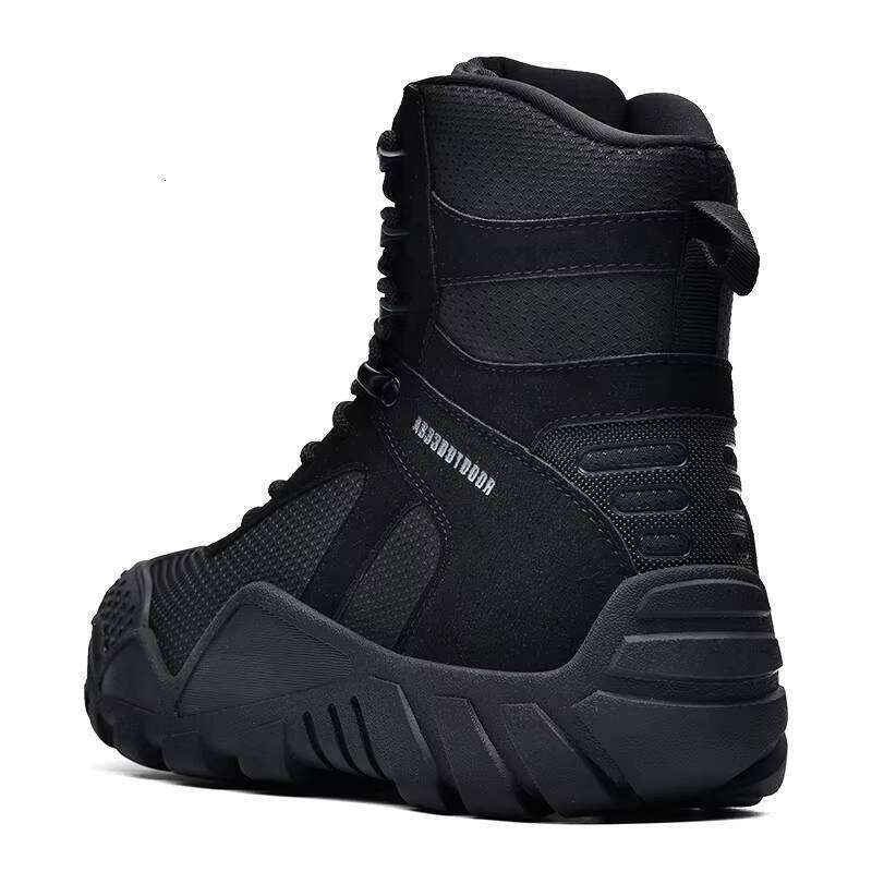 Factory Wholesale High-top Hiking Shoes Men's Non-slip Wear-resistant Waterproof Outdoor Climbing Boots