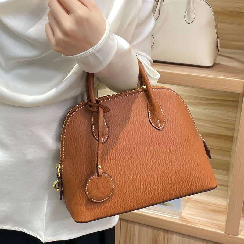 Women's Bags Designer Custom Name Initials Classic Shell Bags For Women Designer Handbags Purses New In PU Palm Lines Top Handle Shoulder