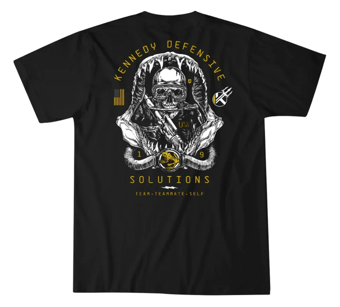 Skull Combat Diver Tactical T-Shirt 100% Cotton O-Neck Short Sleeve Casual Mens T-shirt Size S-3XL