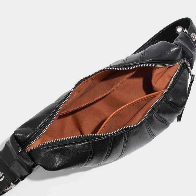 Women's Bags Designer Korean Casual Half Moon Bags For Women Designer Handbag Purse New In PU Cartoon Hanging Ornaments Underarm Shoulder