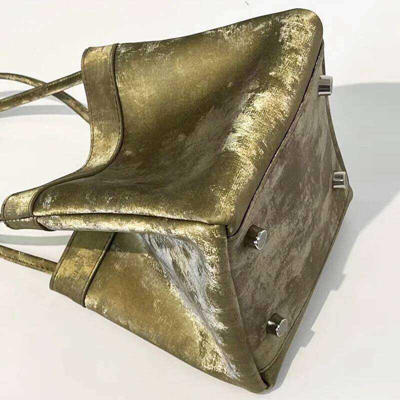 Women's Bags Designer Custom Name Initials Genuine Leather Mini Bucket Bags For Women Designer Handbag And Purses New In Underarm Shoulder