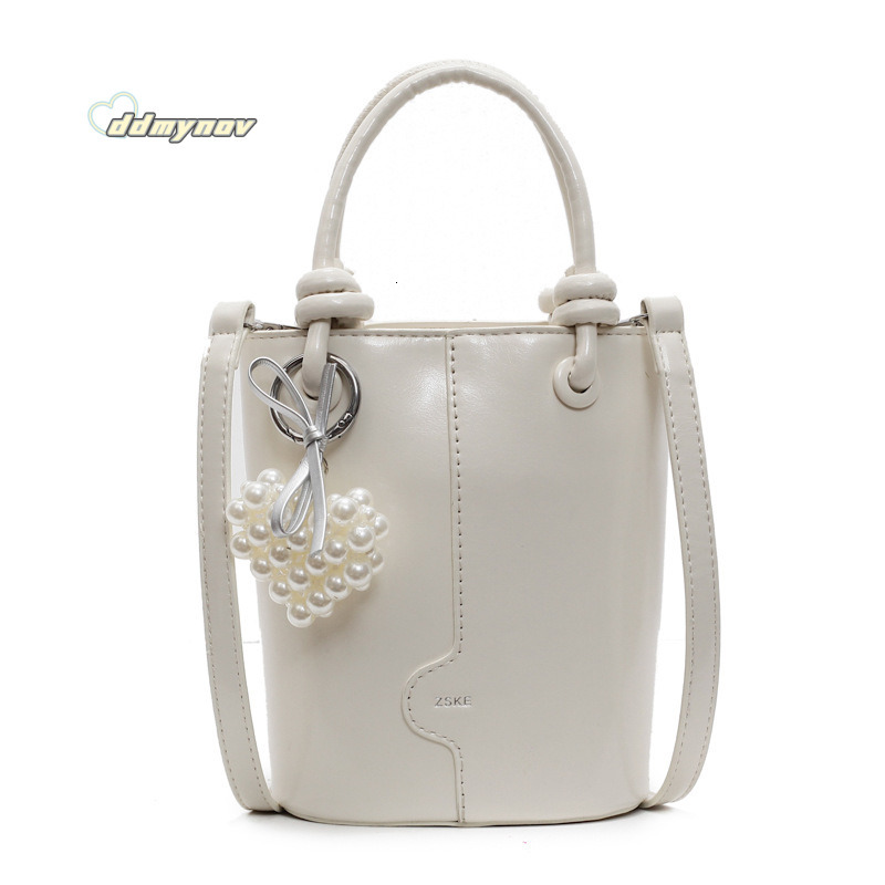 This Year's Trend: Simple and Versatile Handbag for Women 2025 Spring Niche Stylish Bucket with a High-End Feel Crossbody Bag ddmynov