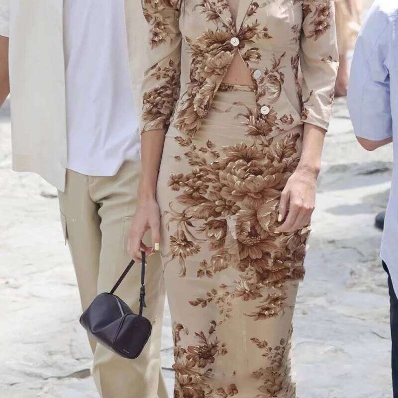 Retro Cowhide Pen Holder Casual Mini Handbag Temperament Fashion Single Shoulder Underarm Bag