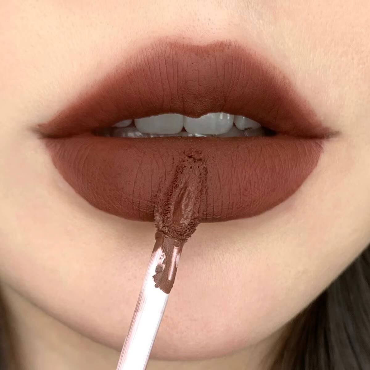 Kaleidos Lipstick Cream Matte Velvet Nude Colours Mud Waterproof Gloss Long Lasting Lip Stain happy