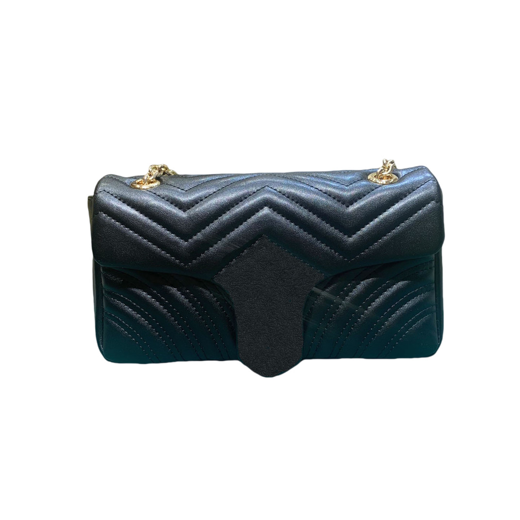 Designer leather Women Bag bright hardware Shoulder Bags Handbag for Girls