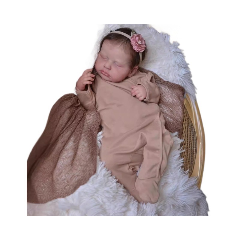 20inch Realistic Reborn Doll Childrens Pretend Play Toy Loulou 231027
