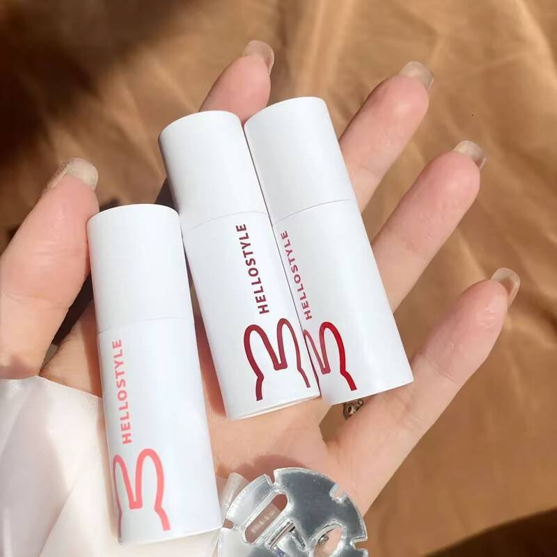 1/3pcs Punk Gothic Black Matte Lipstick Brown Satin Red Tint Waterproof Sexy Liquid Liptsick Lip Gloss Korean Cosmetics happy