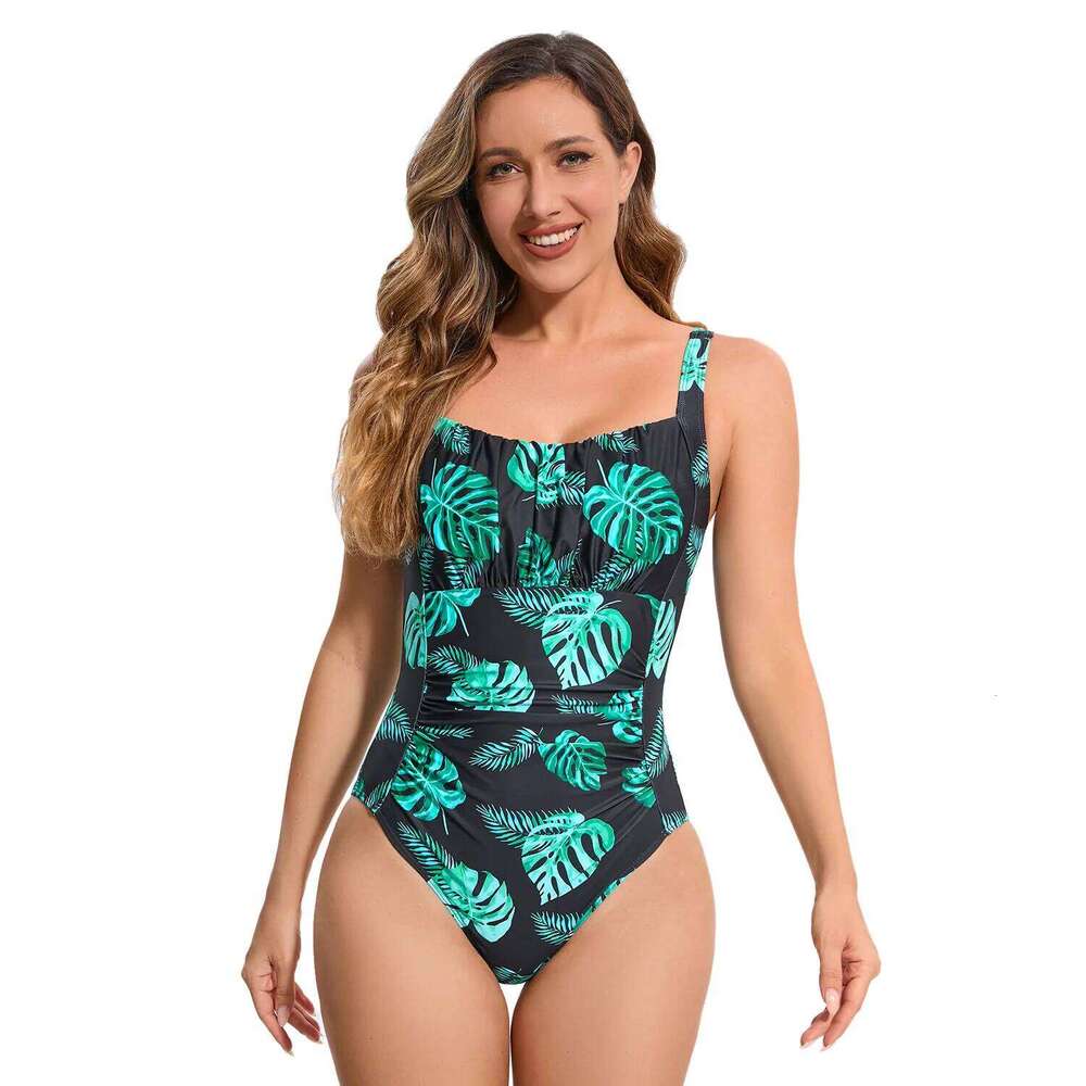 Cikini Printed One-Piece Swimsuit Multi-color Swimwear Sexy Summer Beachwear Bathing Suit For Women