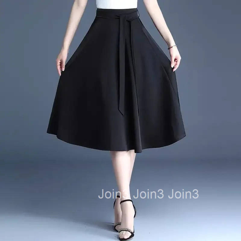 Woman Skirt Summer 2025 Midi A Line Skirts For Women Offer Original Hot Aesthetic New In Luxury Elegant Casual High Quality V