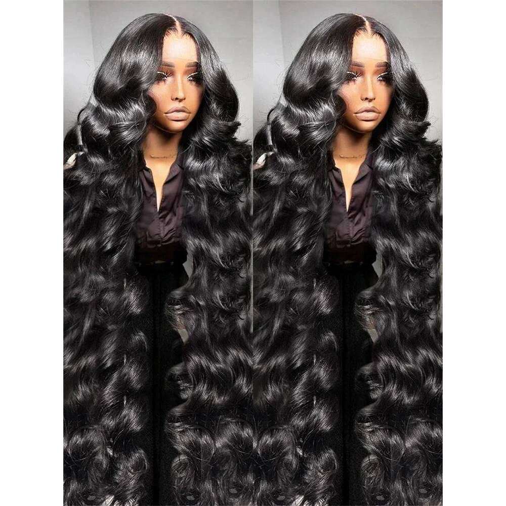 30 32 Inch 210 Density 5x5 Closure Glueless Human Hair Ready To Wear Body Wave 13x6 HD Lace Frontal Wig For Women