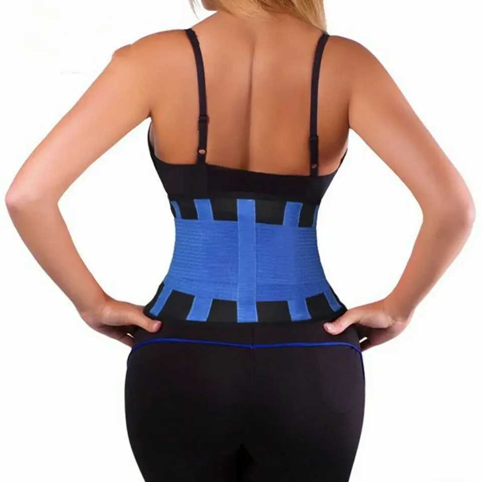Women Body Shaper Sports Back Support Belts Slimming Belly Waist Trainer Tummy Control Shapewear Breathable Gym Abdominal Brace W250616