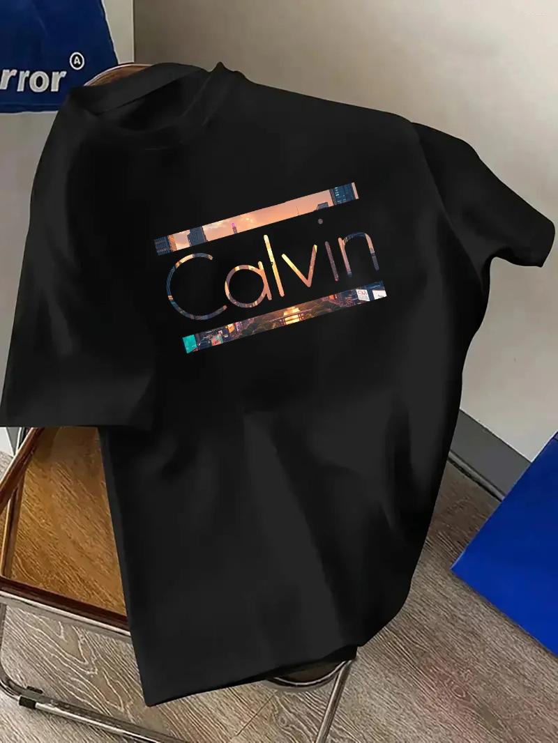 Men's T Shirts T-Shirt Men Women Short Sleeve Cotton Tees Luxury Brand Stylish Sexy Minimalist Tops Women's Clothing