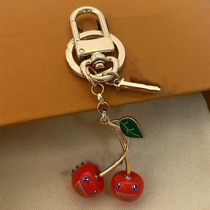 MODERNE MODERNIE MURAKAMI CERRIE Men Femmes Metal Keychain Designer Key Ring Charm Fashion Sac Pendante Keychains Car Key Holder Perfect for Bacs