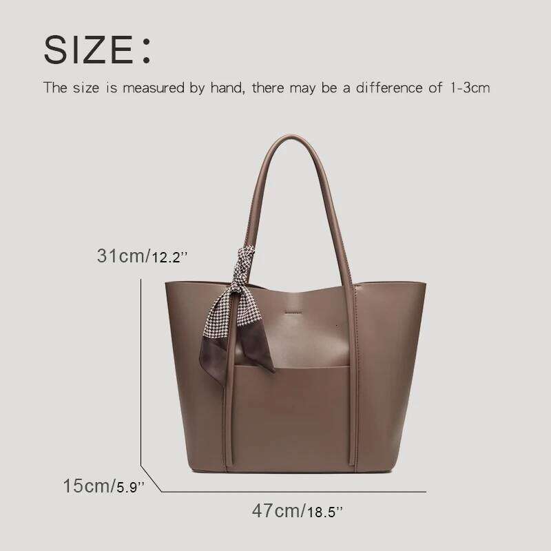 Women's Bags Designer Large Capacity Classic Tote Bags For Women Designer Handbag And Purses 2023 New In PU With Inner Pocket Underarm Shoulder