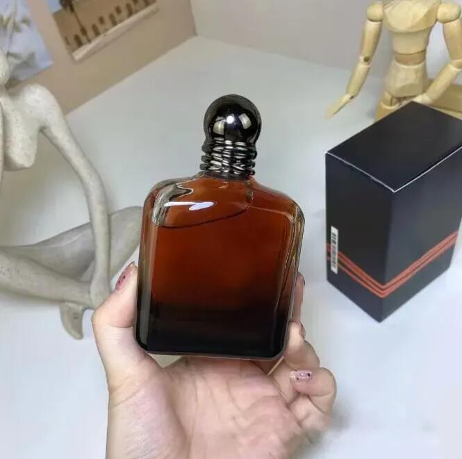 Men Fragrance 100ml Stronger with You Absolutely Intense Oud Eau De Parfum Long Lasting Smell Designer Brand Man Cologne Spray Body Mist 3.3OZ High Quality