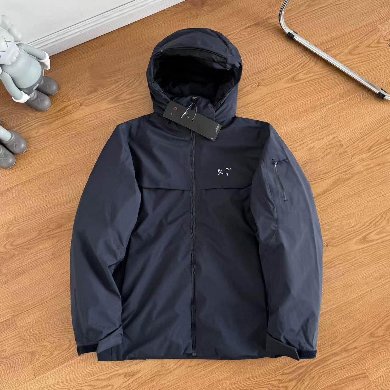 Down Puffer Arcs Cardigan Water Resistant Skiwear Winter Keep Warm Lightweight Jacket Windbreaker Jackets Classic Outdoor Artery 9F5