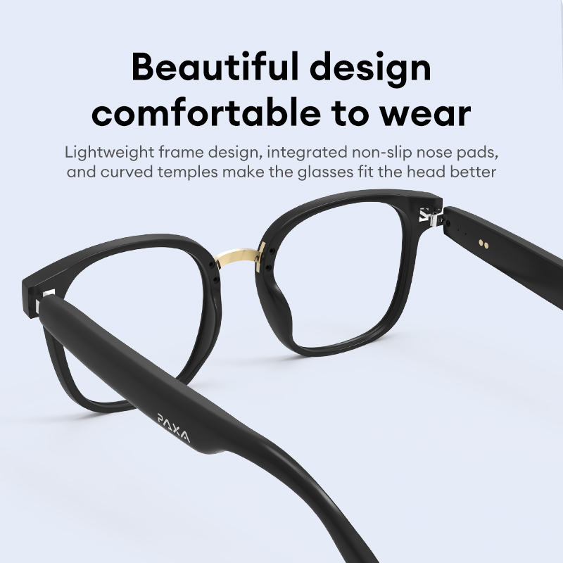 PAXA Smart Technology Bluetooth Glasses Headphones Men and Women Anti-Blue Light Color Changing Sunglasses S7PRO