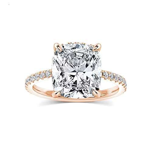 Custom 1ct Lab Grown Diamond Engagement Rings Factorys DEF VVS VS Moissanite Weeding Rings