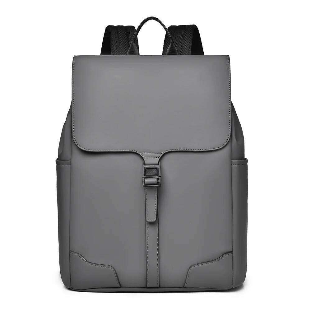 Men's Olive Green Minimalist Backpack, Suitable For Work, Travel And Daily Commute, Durable & Roomy
