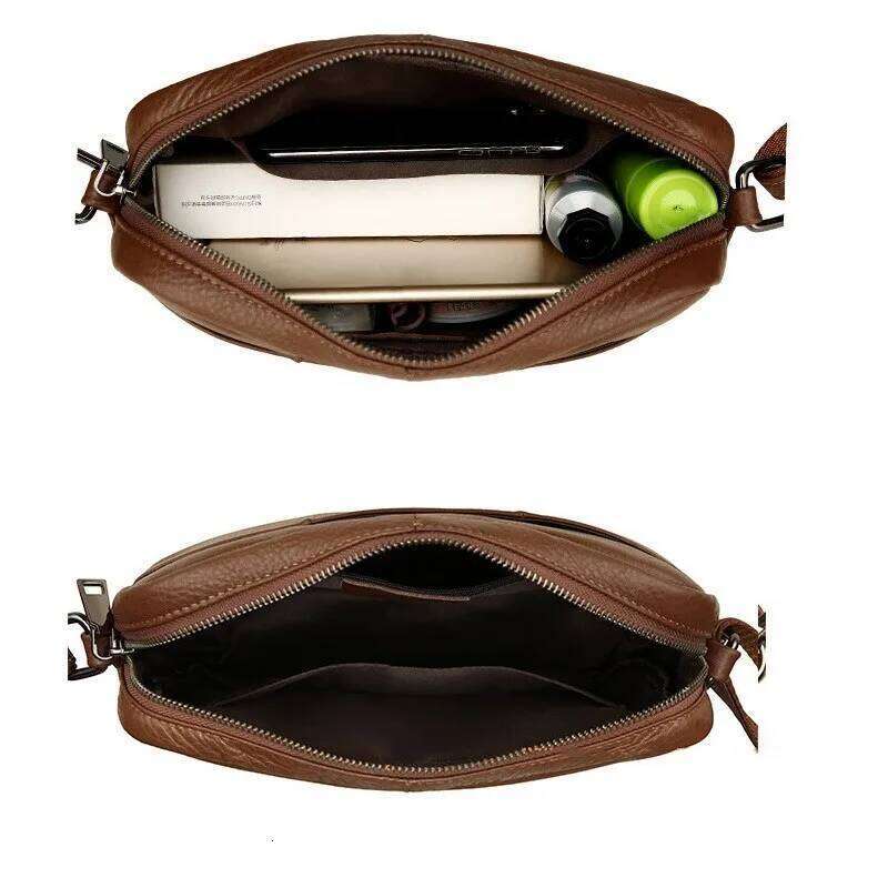 Brand Genuine Leather Crossbody Women Designer Handbags And Purses Casual Shoulder Bags For Ladies Messenger Bag Female Tote