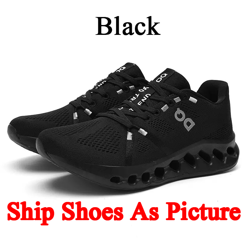 Designer Shoes New Lightweight Casual Shoes Men's Outdoor Sneakers Fashion Comfortable Trend Mesh Shoes Black and White Hot Color Matching Sneake
