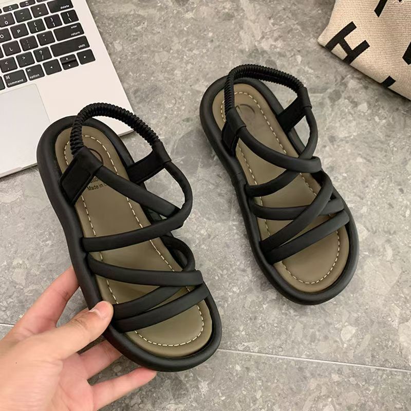 Roman style women's sandals summer new shoes multifunctional beach thick soled designer sandals women's slippers sandals