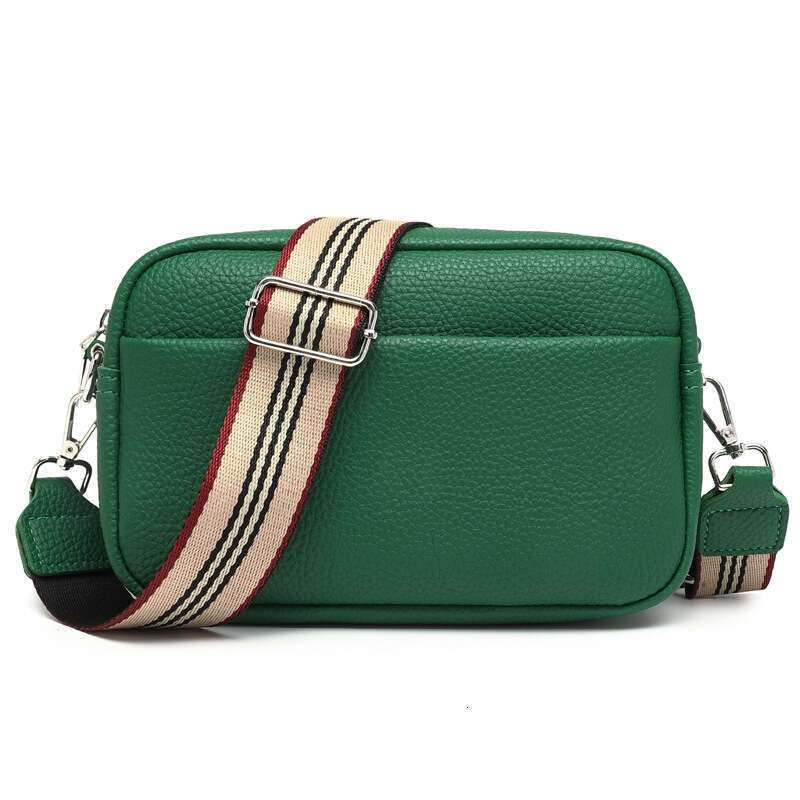 Hot-Selling Women's 2025 Spring/Summer New Small Square with Wide Strap Single Shoulder Crossbody Bag