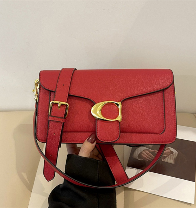 Free shipping designer 2025 new high-end Korean style fashion women's bag, armpit bag, versatile temperament, single shoulder western-style cross