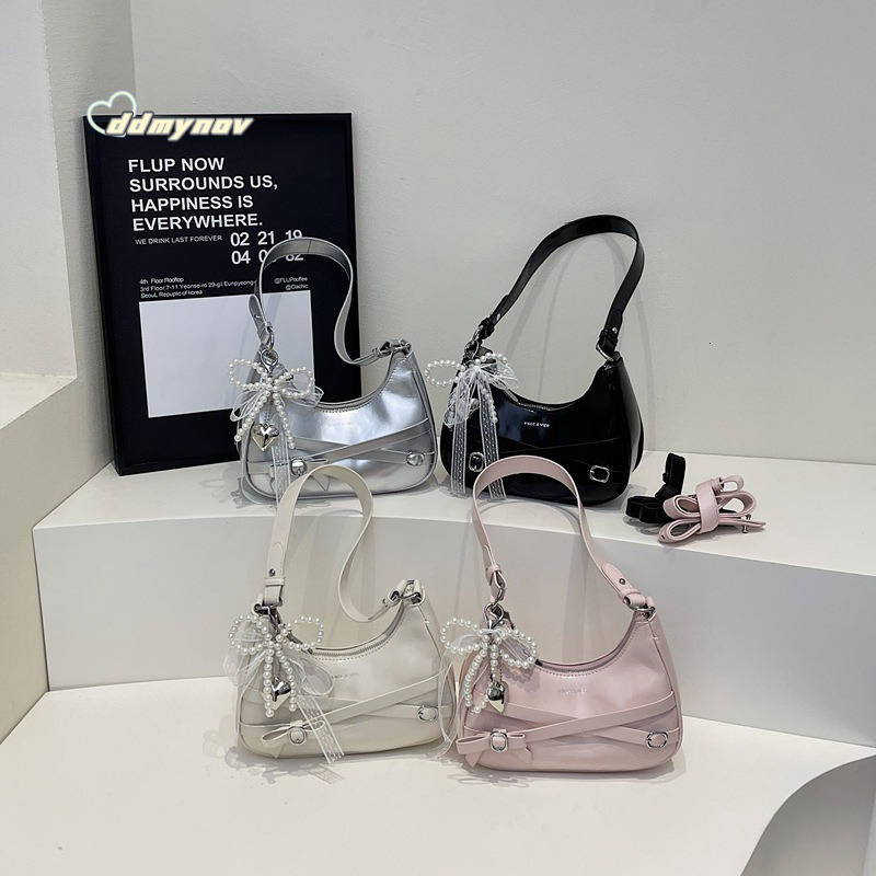 Korean Style Niche Chic Underarm for Women 2025 Spring New Trend Versatile Commuter Shoulder Crossbody Bag ddmynov