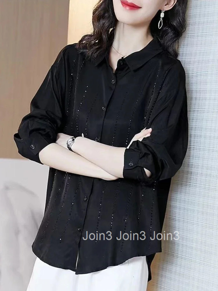 Summer Chiffon Shirts Blouses for Women Full Long Sleeve Clothing Woman Top Sales New 2025 Elegant and Youthful Modern Cute M