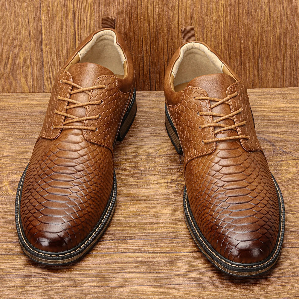 40 Leather Shoes Men Fashion Comfortable 2024 Casual 250612