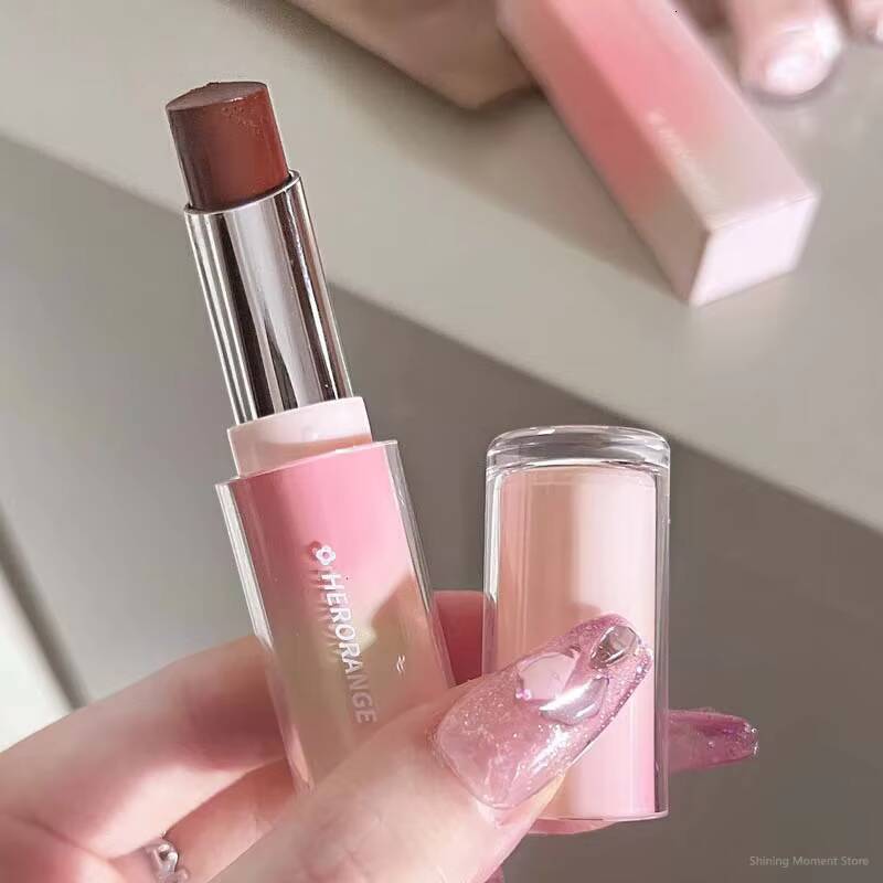 Water Mirror Lipstick Crystal Jelly Transparent Stick Moisturizing Long-lasting Solid Lip Gloss Nude Tint Clear Makeup happy