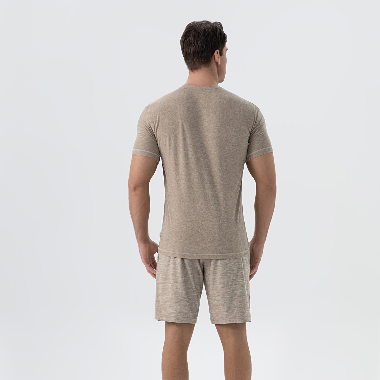 Men's Comfortable Breathable Short Sleeve Sportswear for Casual Wear