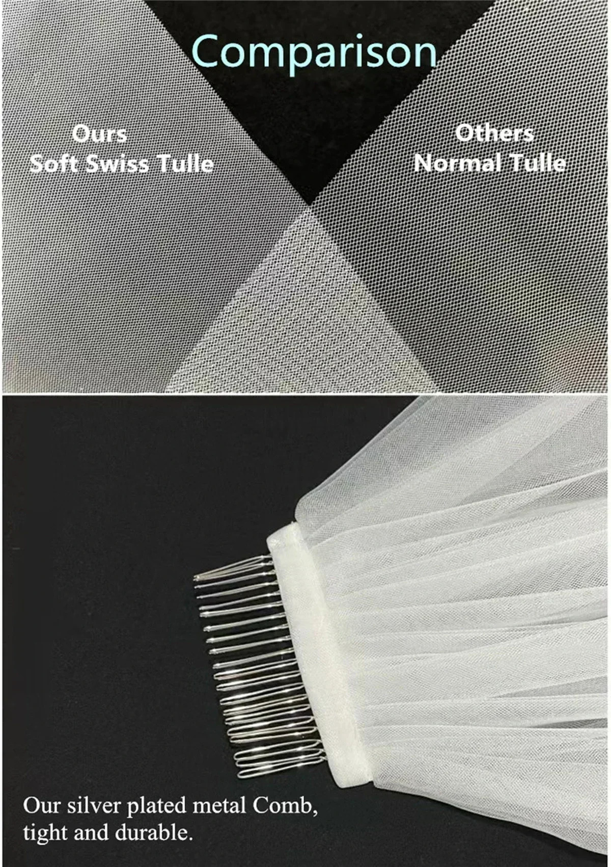 Pearls White Ivory Long Bridal Veil With Comb 1 Layer Cathedral Wedding Veil with Pearls Velos de Noiva Crystal Beads 75-300cm 250610