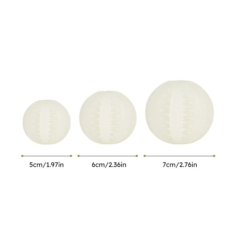 Dog Luminous Food Dispensing Chew Toy Ball - Interactive, Durable, Glow in the Dark