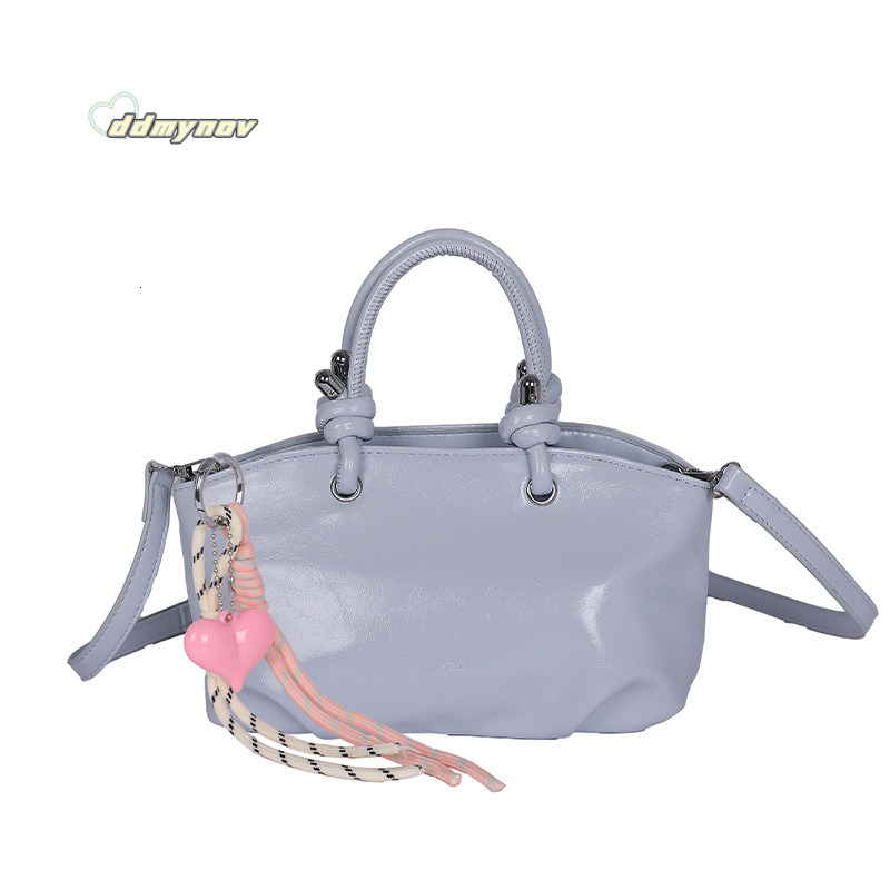 Korean Style Fashion Simple Handbag for Women 2025 Summer Niche Trendy Versatile Commuter Shoulder Crossbody Bag ddmynov ddmynov