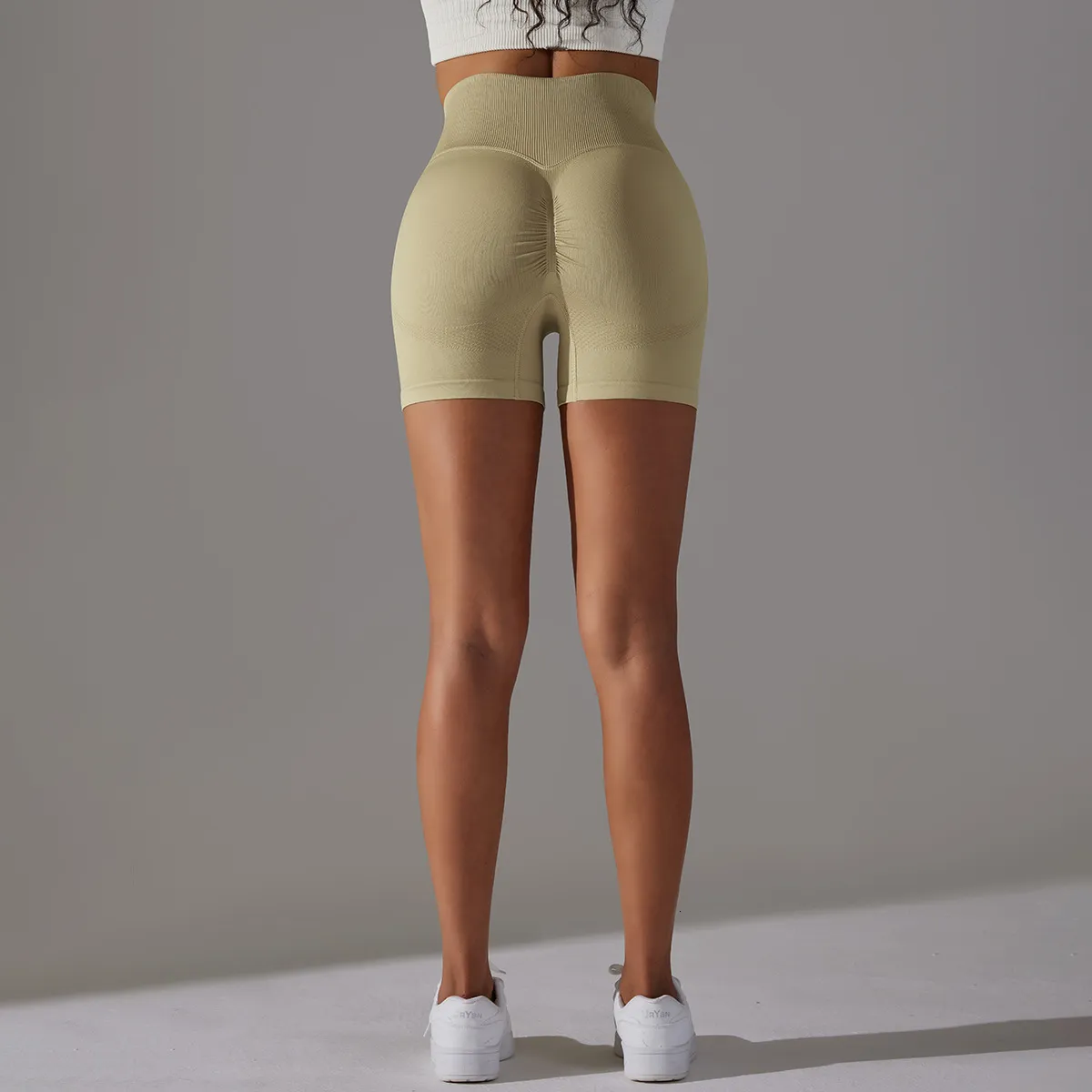 tracksuit Seamless fit, tight belly, peach, upturned buttocks, high elasticity yoga pants, sports running, fitness shorts for women leggings