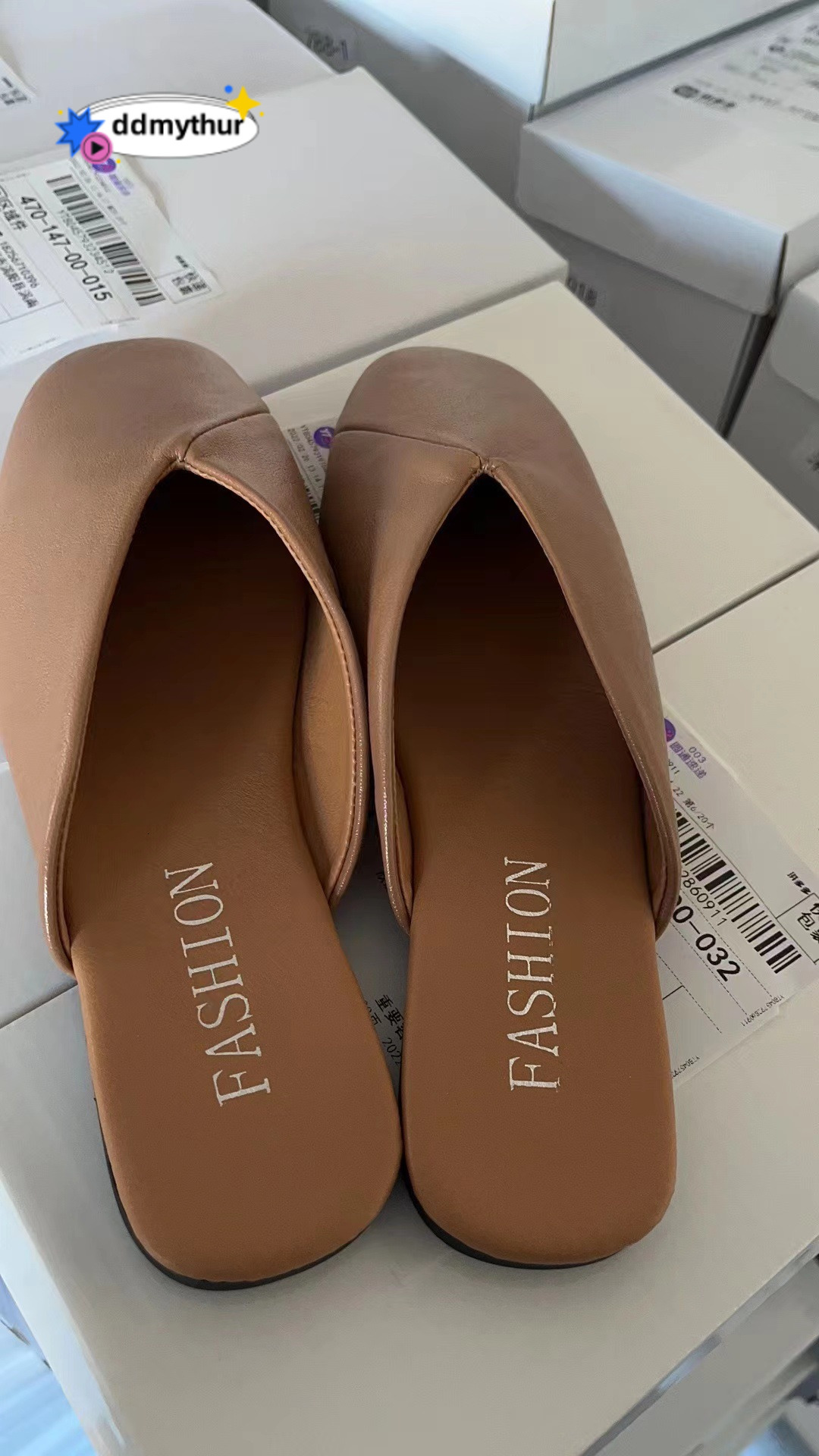 Women's Outdoor Closed-Toe 2024 New Summer Half Slippers Fashion Mules Internet Celebrity Sandals Ins Trend ddmythur