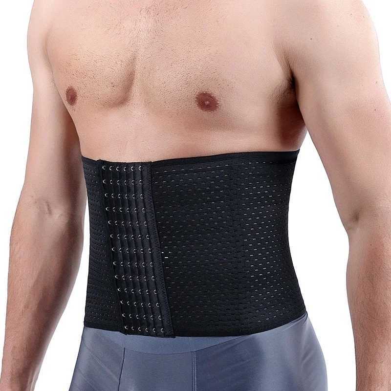 Mens Tightening Reducing Beer Belly Shaping Fitness Waist Protection Belt Sports Belt W250616