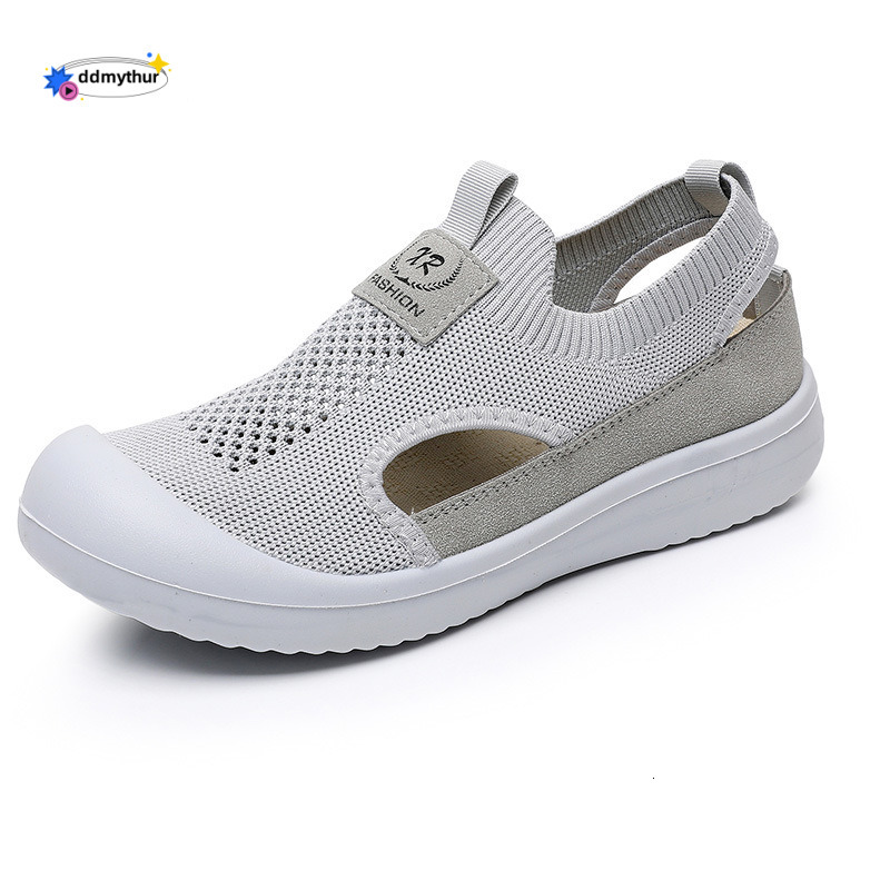 2025 Soft Comfortable Breathable Women's Spring and Autumn New Slip-On Thick Sole Ladies Lazy Shoes ddmythur