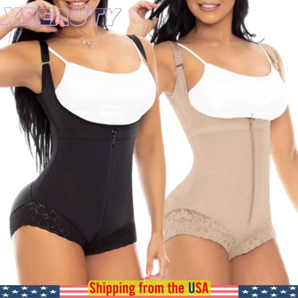 Fajas Colombianas Reductoras Thong Slimming Post Lipo Shaping Lifts Waist Post Surgery Post Partum Compression Girdle Shapewear W250616